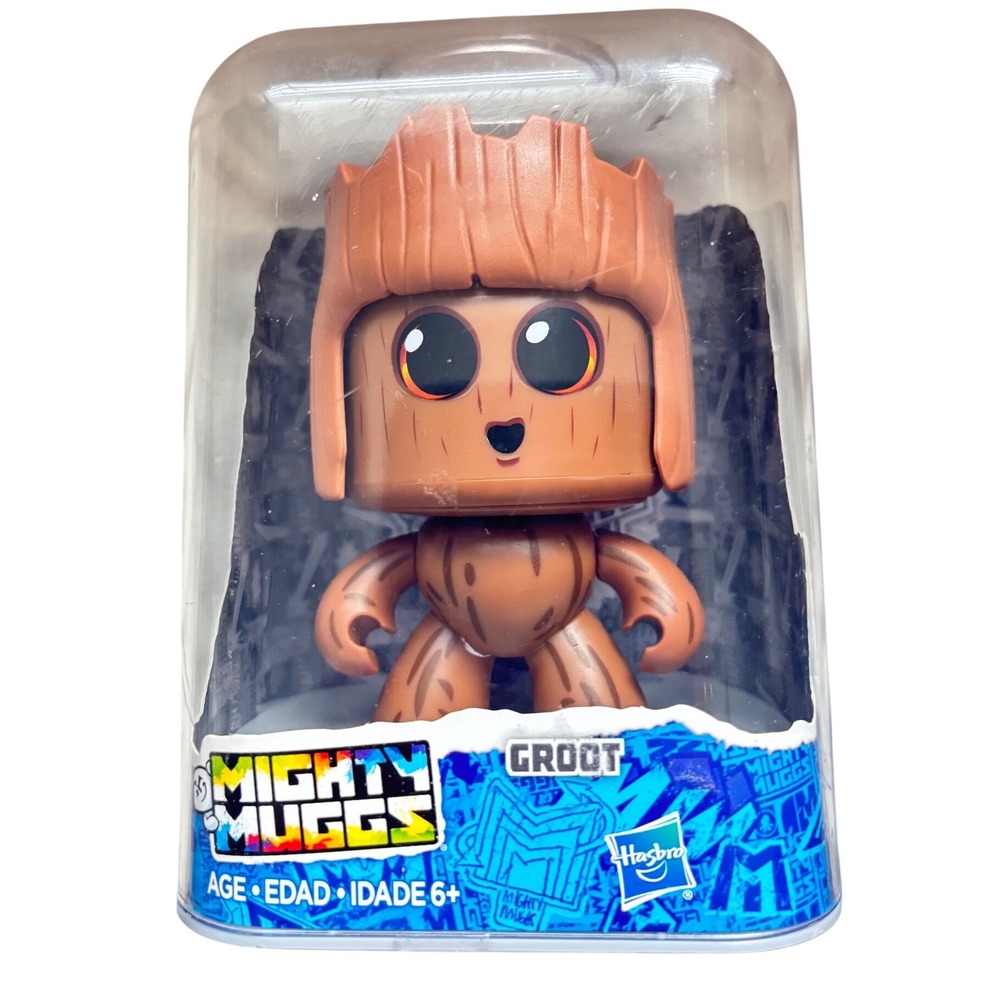 Marvel Mighty Muggs Groot Hasbro 2017 Changing Faces Figure New in Package